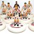 Subbuteo Andrew Table Soccer AC Milan 2004-05 away kit on WSB Professional bases